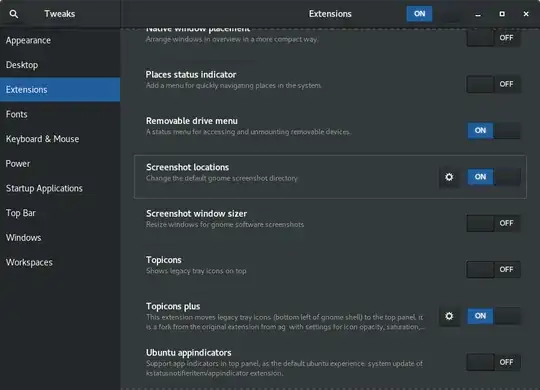 Tweak tool screenshot SS