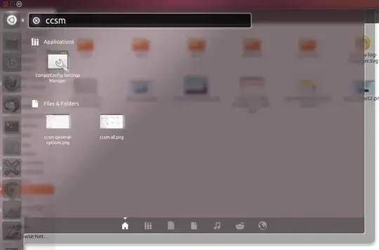 How to open ccsm from Unity Dash