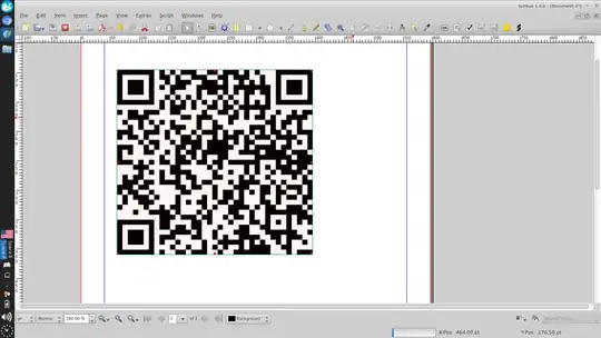 QR code resized