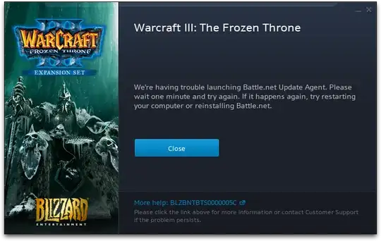 frozen throne fails to install: "having trouble launching battle.net agent"