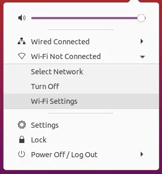 Wi-Fi Settings