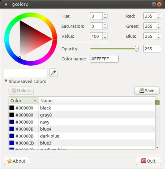 gcolor2 on Ubuntu 18.04 LTS