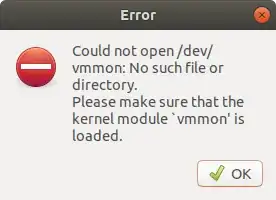 VMWare Error 1
