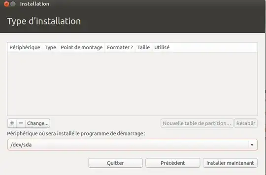 Ubiquity doesn't see any partitions