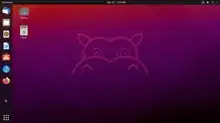 Ubuntu 21.04 with Gnome desktop