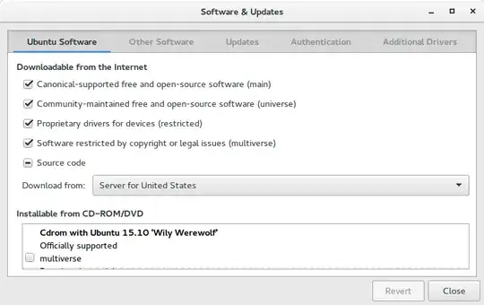 Software and Updates