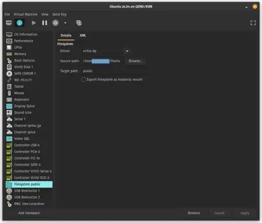 VMM File System Settings