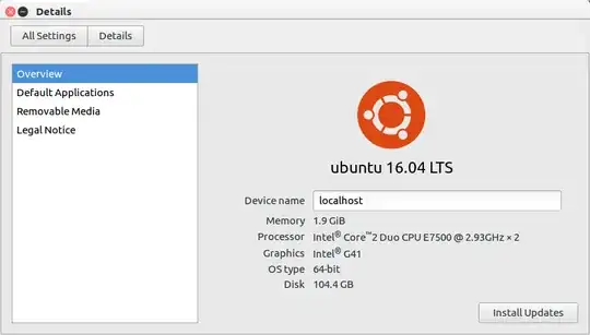 My Ubuntu version