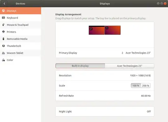 same dialog, no orientation option