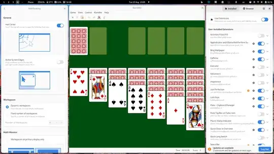 final desktop with custom layout