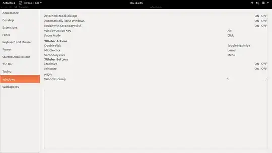 I can't use any of those options