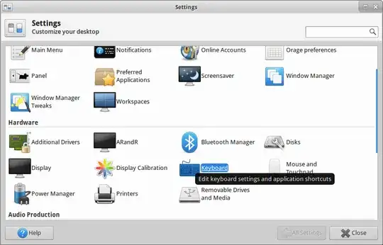 Settings -> Hardware -> Keyboard