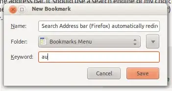 Bookmark Dialog