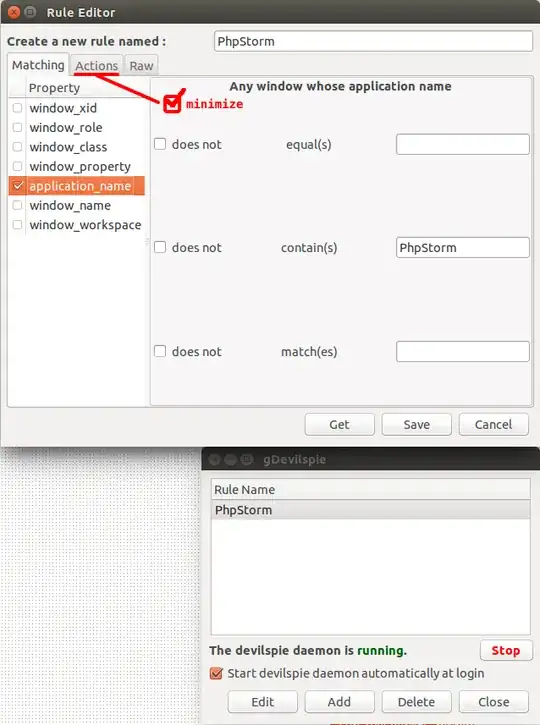 configuration screenshot