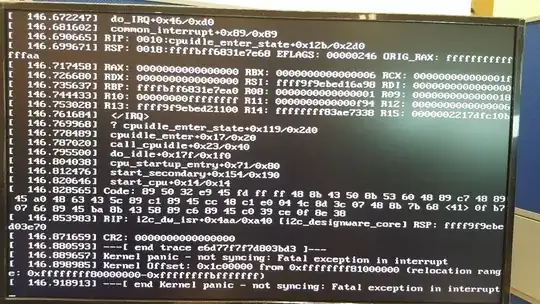 Kernel panic screenshot image