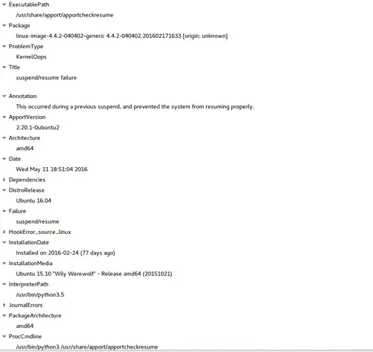 Suspend/resume failure part 1