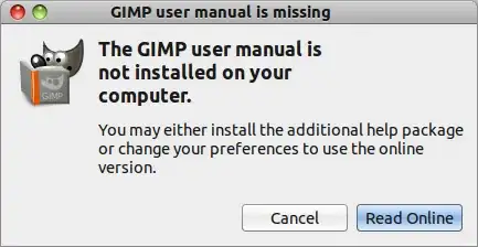 gimp manual instruction