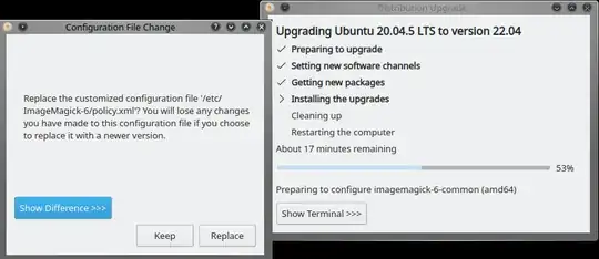 i pressed replace config of ImageMagick
