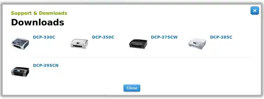 Brother Scanner Model DCP-350C