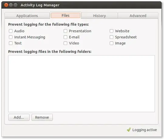 Unreleased Activity Log Manager screenshot