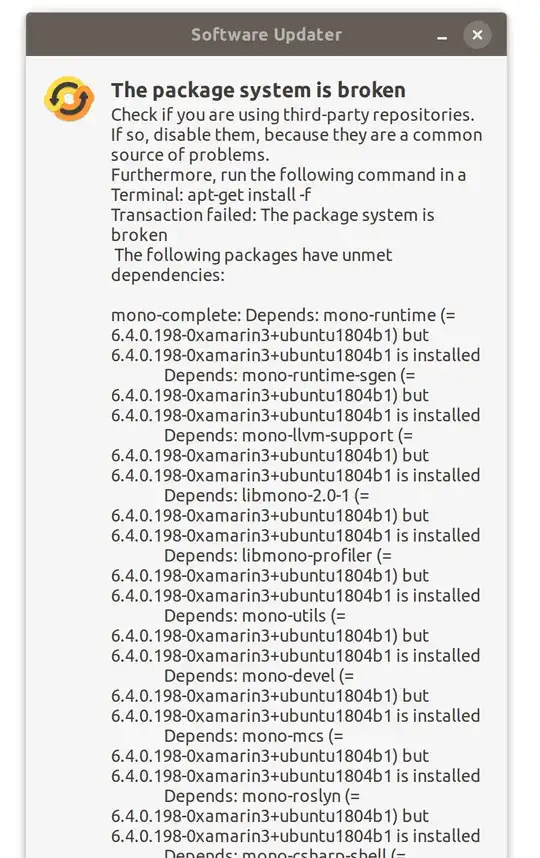 package system broken oh no