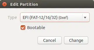 screenshot showing edit partition dialog in gnome-disks