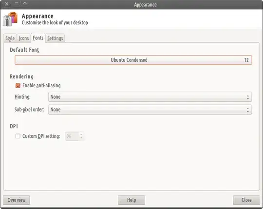 Settings > Appearance