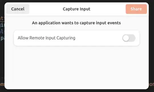 Capture Input Dialog