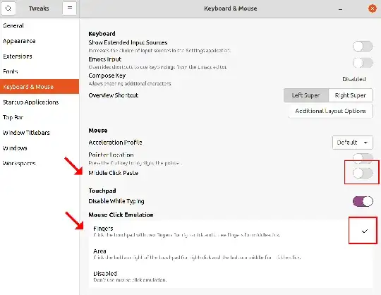 GNOME Disable Middle Click