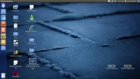 My Desktop before opening DOSBOX