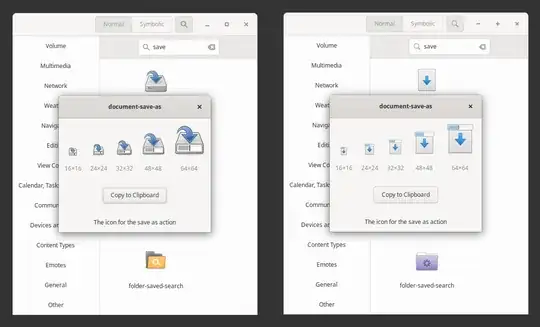 gtk3-icon-browser with different icon themes