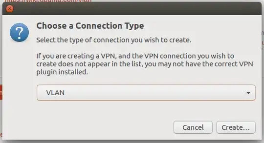Add a virtual connection in NM. Pick VLAN as a connection type.