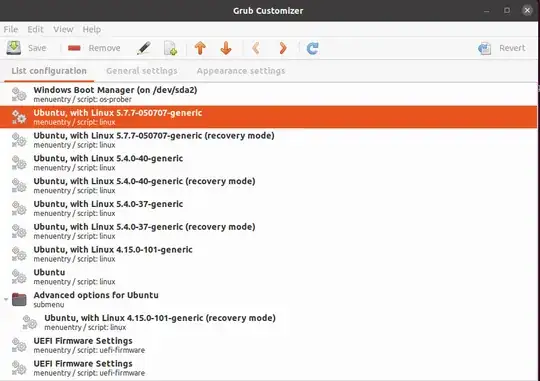 egrub-customizer on my machine