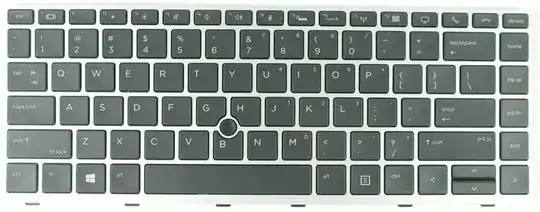 HP Keyboard Layout