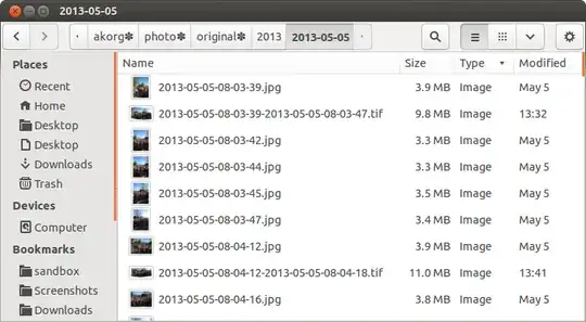 Sort by Type - Files - Ubuntu 13.04