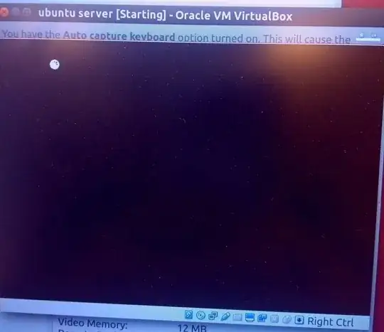 Here is the picture of the error