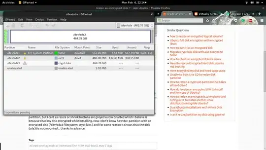 here is a screenshot of my gpart