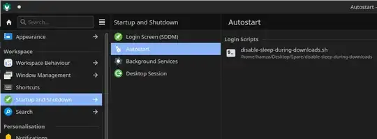 Add script to autostart on login
