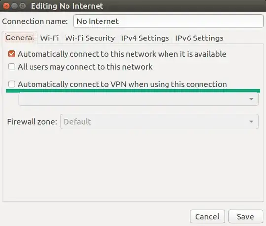 Picture of Connection setting in ubuntu 16.06 Unity