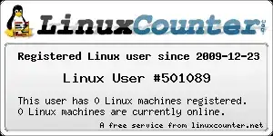 Registered Linux user