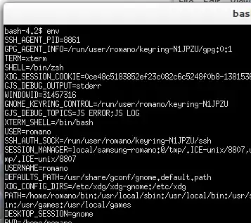 Example of the bare shell