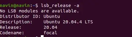 ubuntu version
