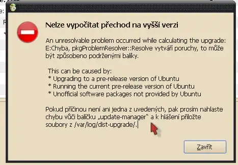 Synaptics screenshot
