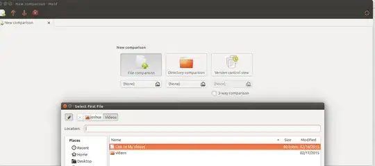 Screenshot showing file picker
