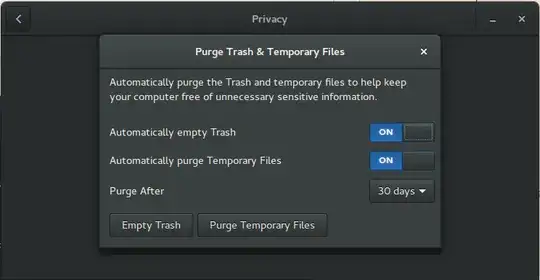 Purge trash
