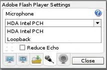 Flash config