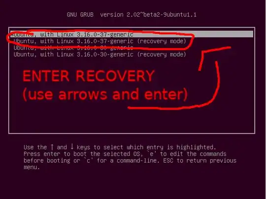grub menu edited by me