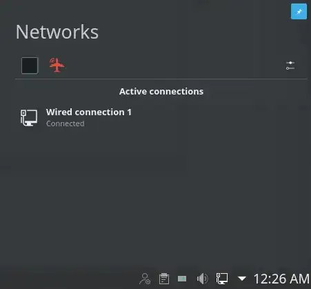 This image will show how wifi option is missing