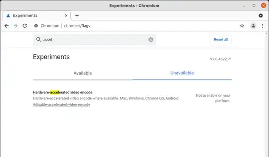 Chromium - Unavailable