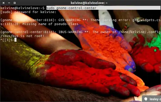 Opening Settings in Sudo mode